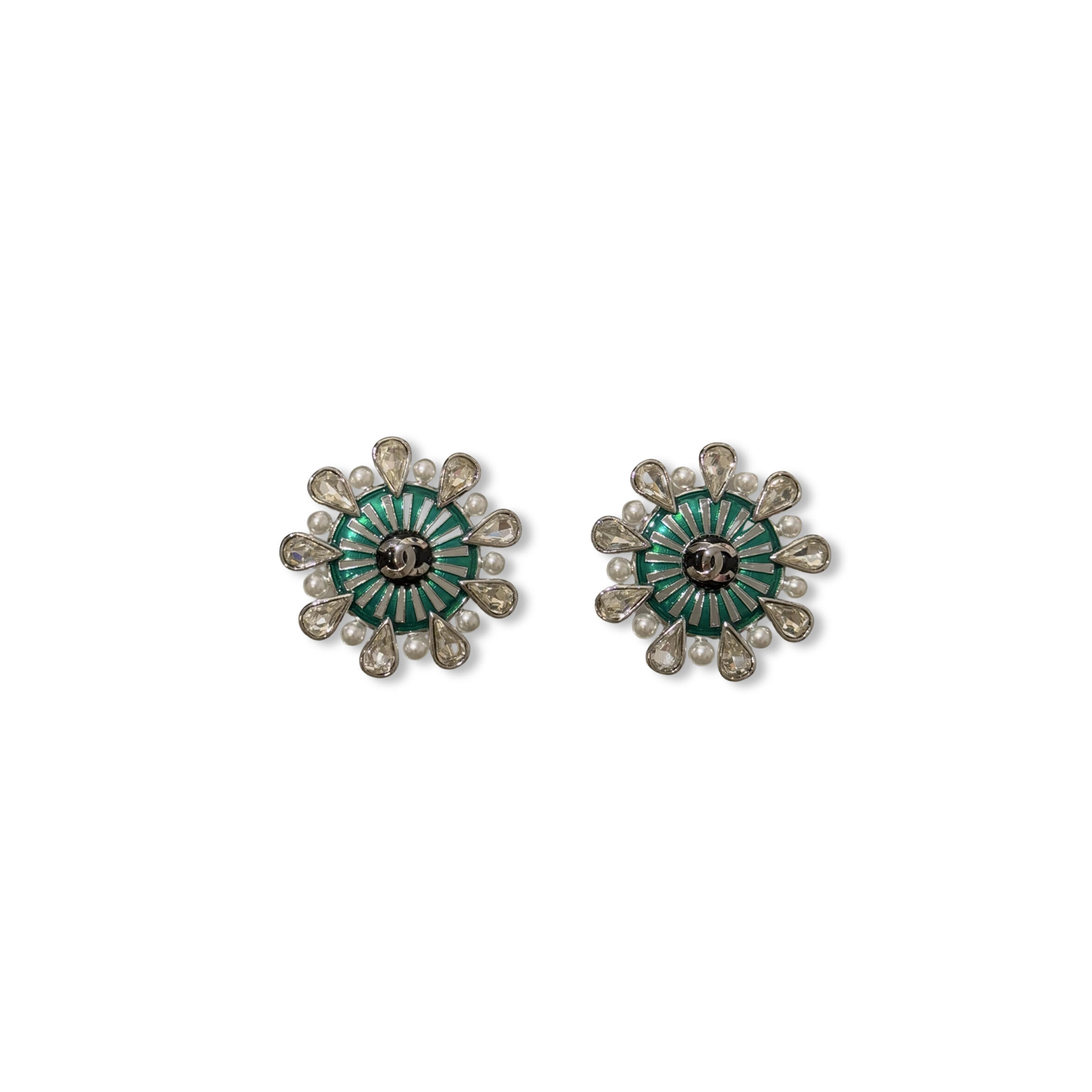Ch**el snowflake earring